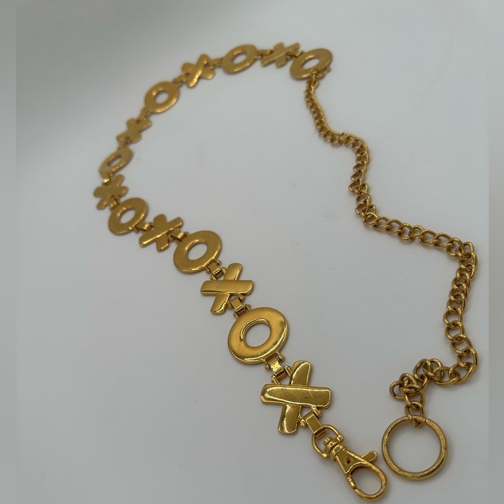 Vintage-Inspired Gold XOXO Statement Belt❤️ - Picture 8 of 17